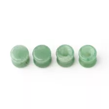 Multi-Pack Aventurine Stone Plugs - 2 Pair at Spencer's