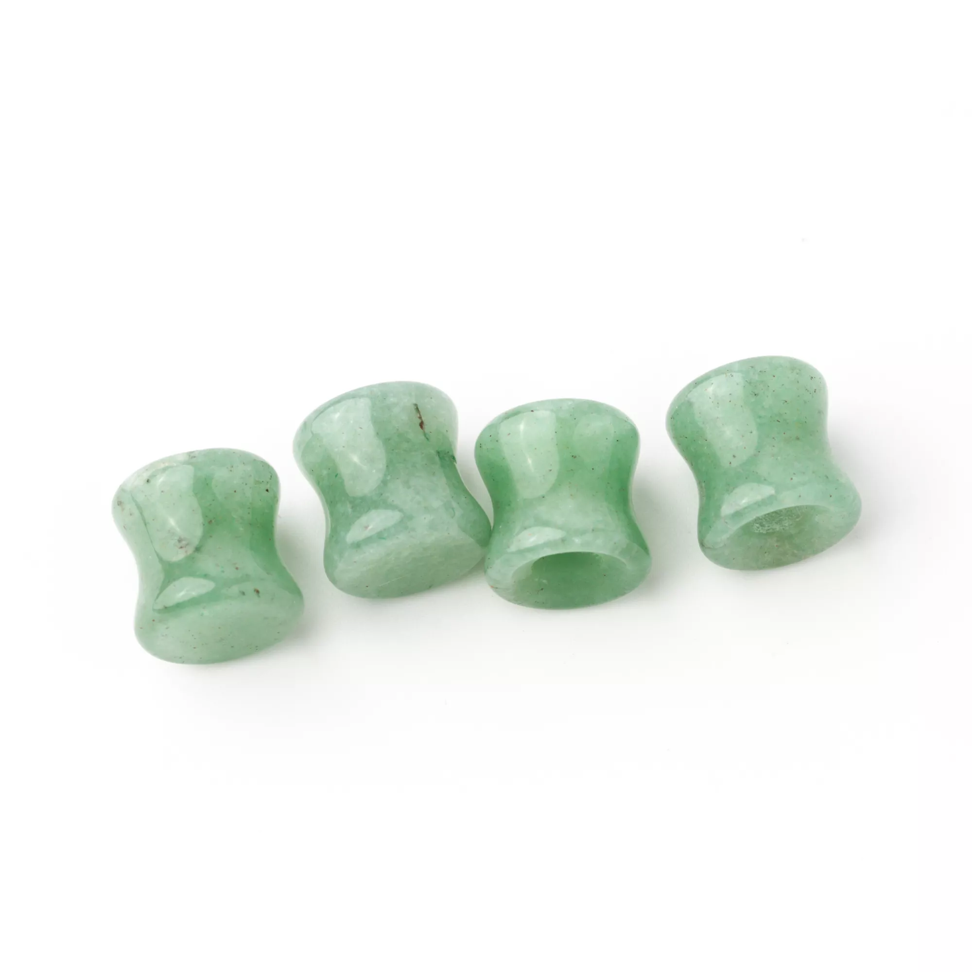 Multi-Pack Aventurine Stone Plugs - 2 Pair at Spencer's