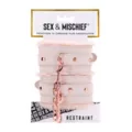 Peach Faux Fur Handcuffs at Spencer's
