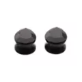 Black Teardrop Glass Plugs at Spencer's