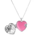 Glow-in-the-Dark Butterfly Locket Necklace at Spencer's