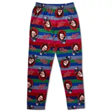 Chucky Striped Wanna Play Lounge Pants at Spencer's