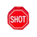 Shot Sign Molded Shot Glass - 2.5 oz. at Spencer's