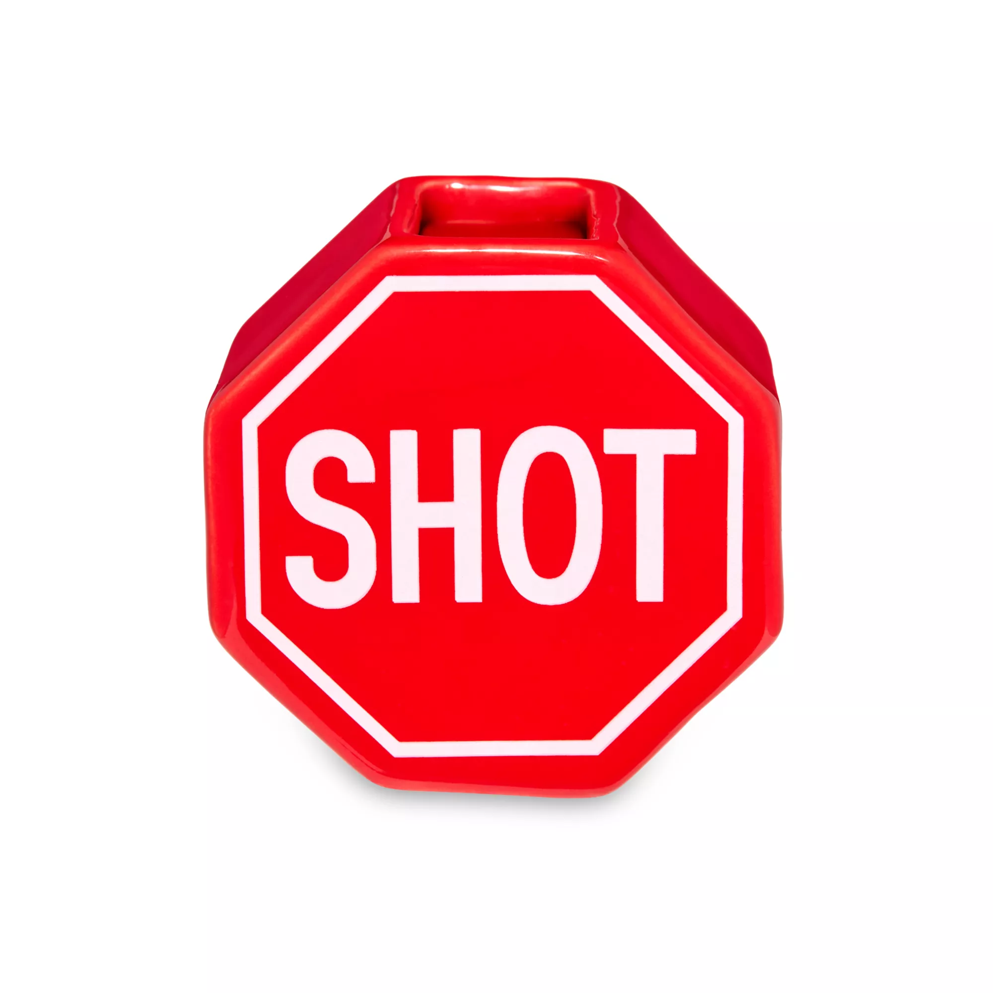 Shot Sign Molded Shot Glass - 2.5 oz. at Spencer's
