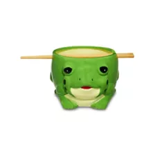 Frog Bowl with Chopsticks – 33 oz. at Spencer's