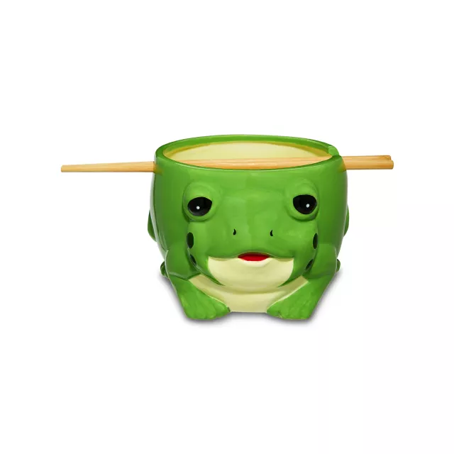 Frog Bowl with Chopsticks – 33 oz. at Spencer's