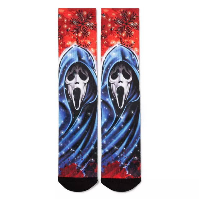 Ghost Face Christmas Crew Socks
