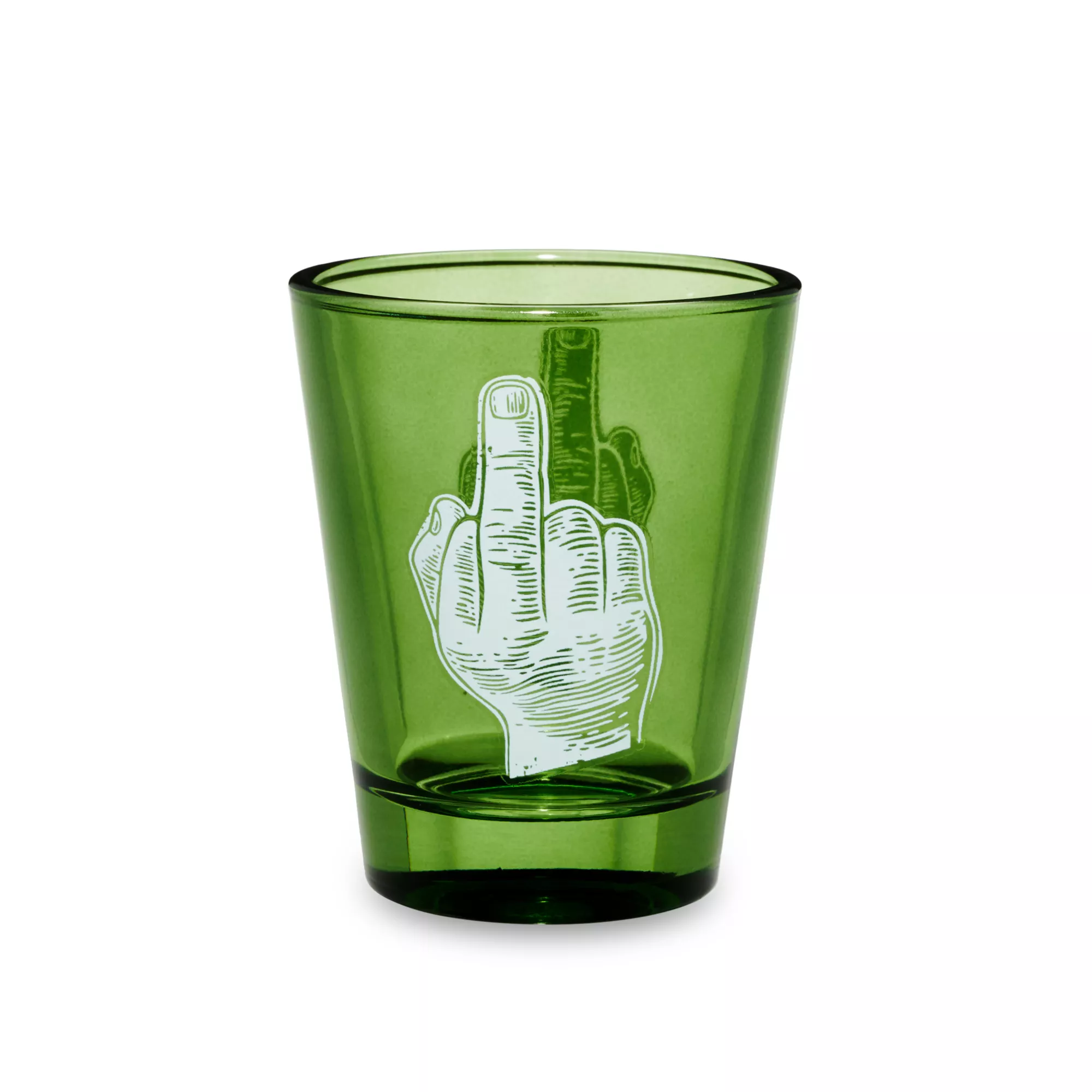 Middle Finger Shot Glass - 2 oz. at Spencer's