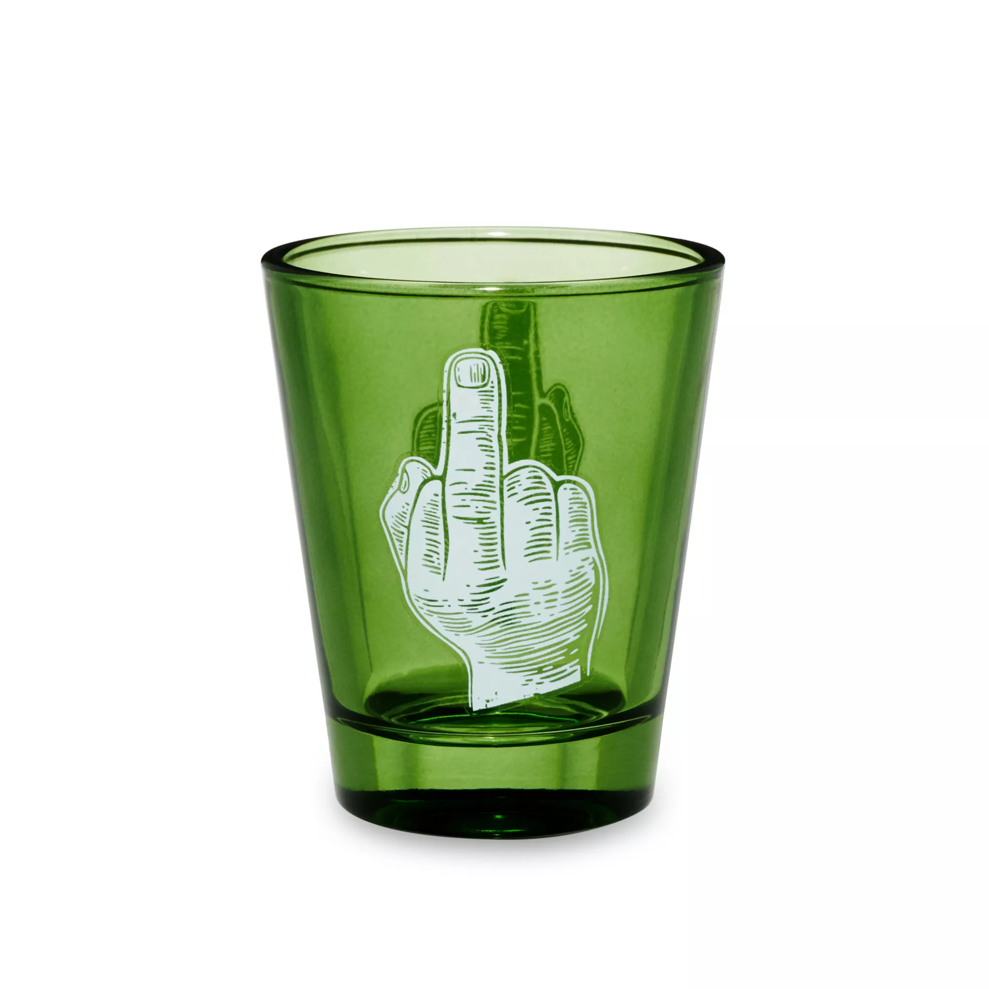 Middle Finger Shot Glass - 2 oz. at Spencer's