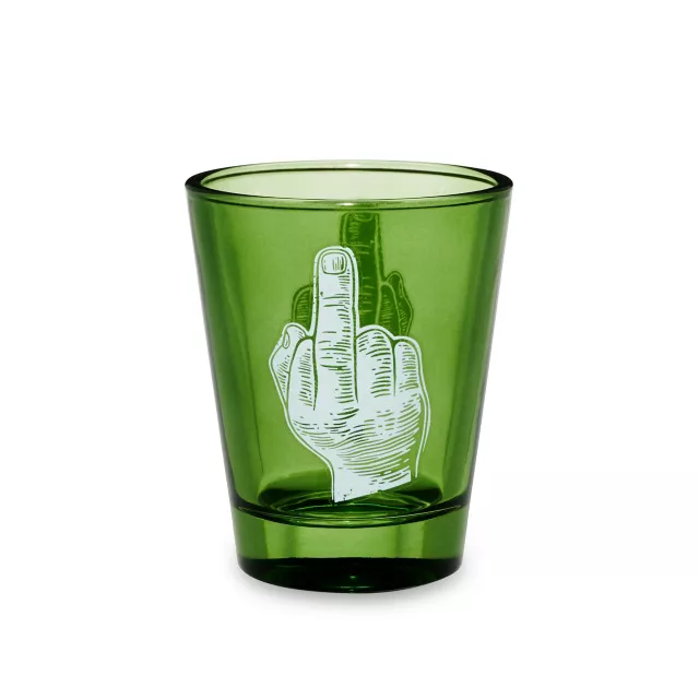 Middle Finger Shot Glass - 2 oz. at Spencer's
