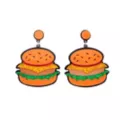 Cheeseburger Dangle Earrings at Spencer's