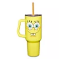 SpongeBob SquarePants Travel Tumbler with Straw - 40 oz. at Spencer's