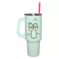 SpongeBob SquarePants Squidward Face Cup with Straw - 40 oz. at Spencer's