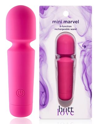 Hott Love Hot Pink Mini Marvel Wand Massager