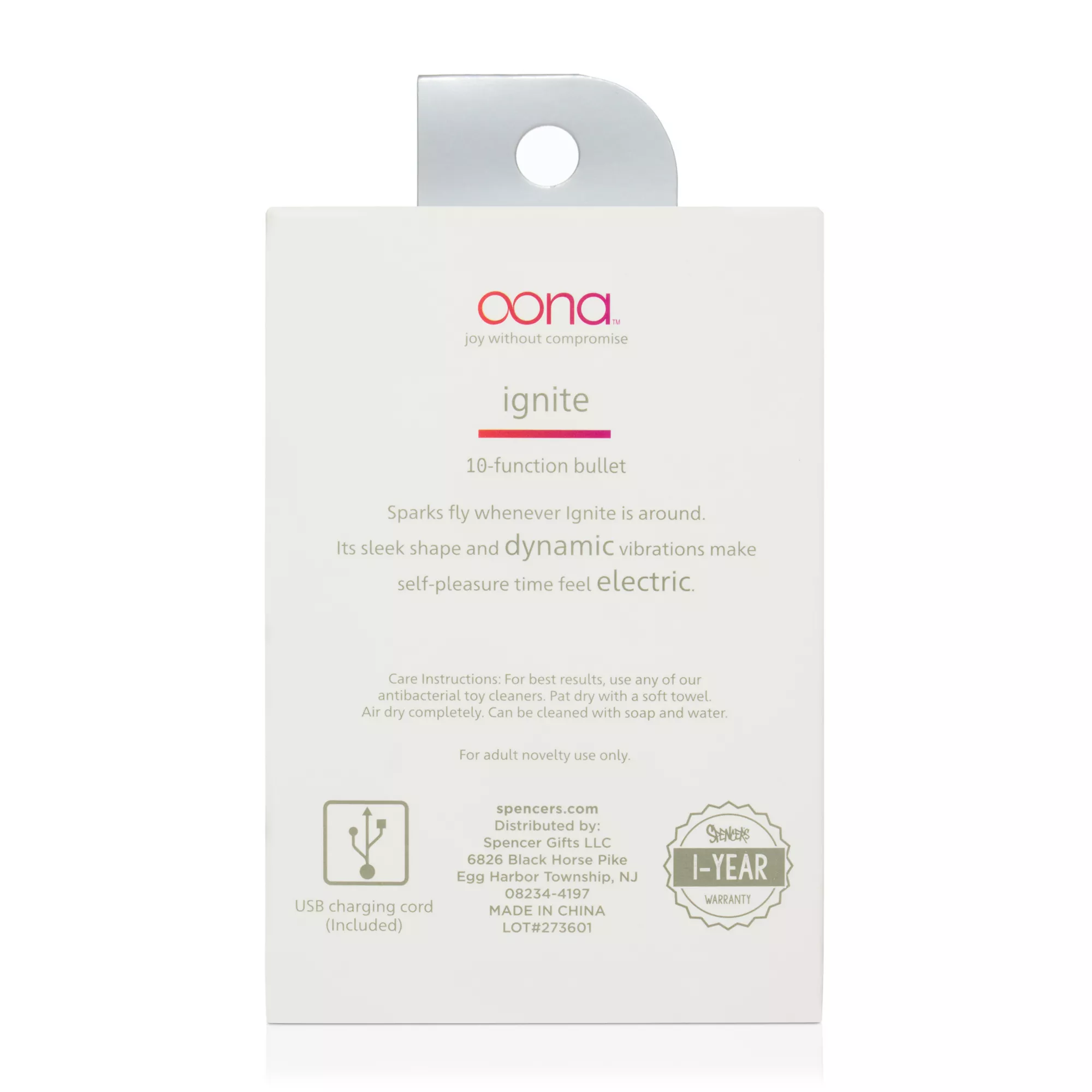 Oona Ignite Bullet Vibrator at Spencer's