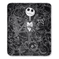 Jack Skellington Outline Fleece Blanket - The Nightmare Before Christmas at Spencer's