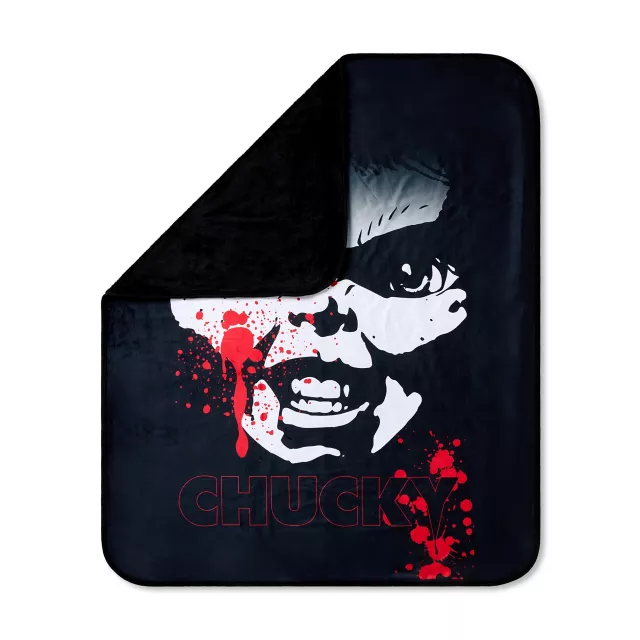 Chucky Wanna Play Fleece Blanket at Spencer's