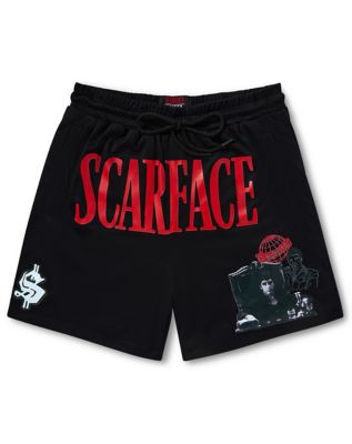 Black Scarface Logo Lounge Shorts