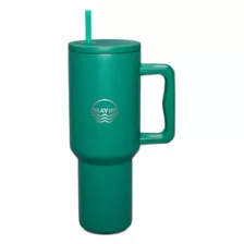 Mayim Green Travel Tumbler With Straw - 40 oz. at Spencer's