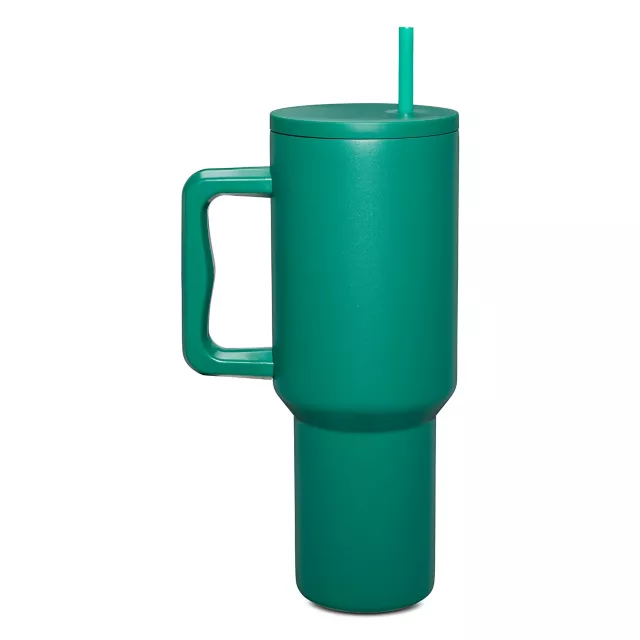 Mayim Green Travel Tumbler With Straw - 40 oz. at Spencer's