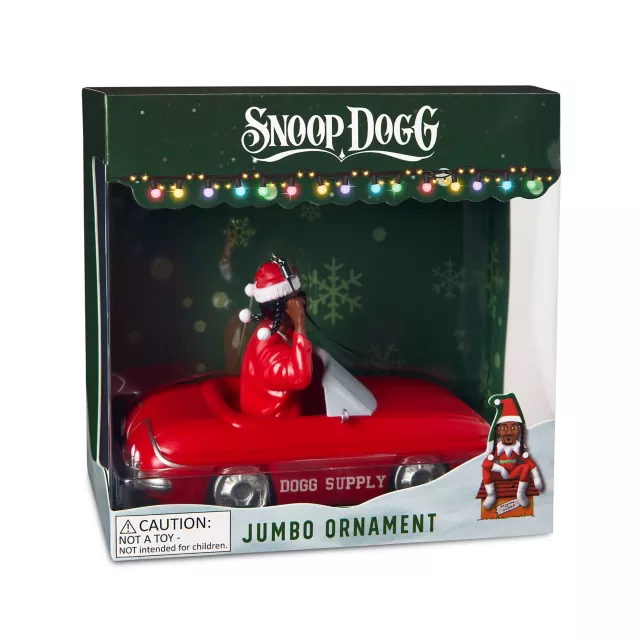 Snoop on the Stoop Car Jumbo Ornament - Spencer's