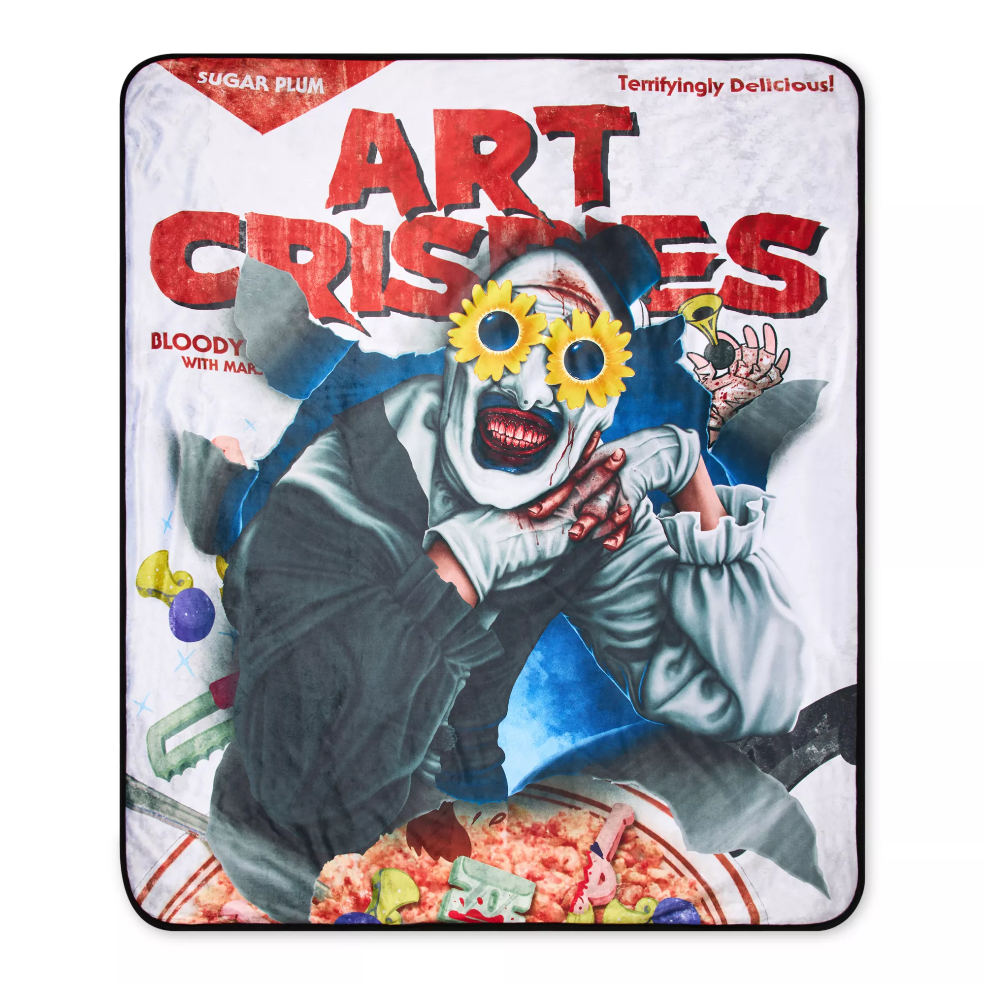 Art Crispies Fleece Blanket - Terrifier at Spencer's