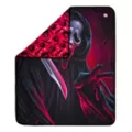 Ghost Face Knife Double Sided Fleece Blanket at Spencer's