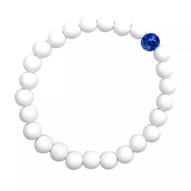 Blue and White Long Distance Bracelets - 2 Pack at Spencer's