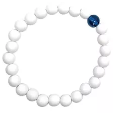Navy and White Long Distance Bracelets - 2 Pack at Spencer's