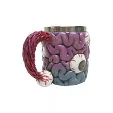 Brains and Eyeball Resin Coffee Mug - 13.5 oz. at Spencer's