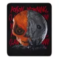 Split Face Sam Fleece Blanket - Trick 'r Treat at Spencer's
