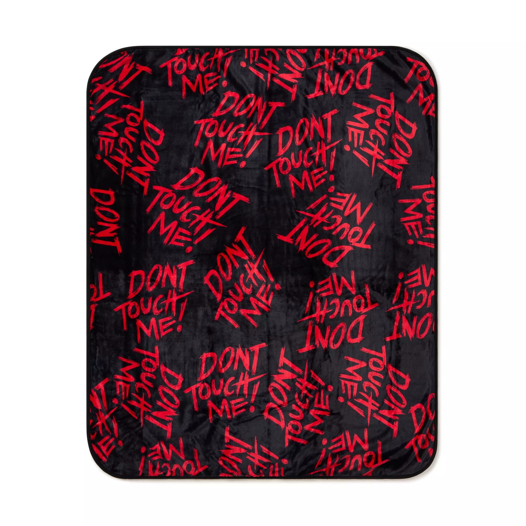 Fuck Off Lightning Double-Sided Fleece Blanket at Spencer's