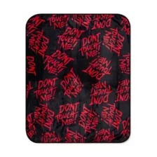 Fuck Off Lightning Double-Sided Fleece Blanket at Spencer's
