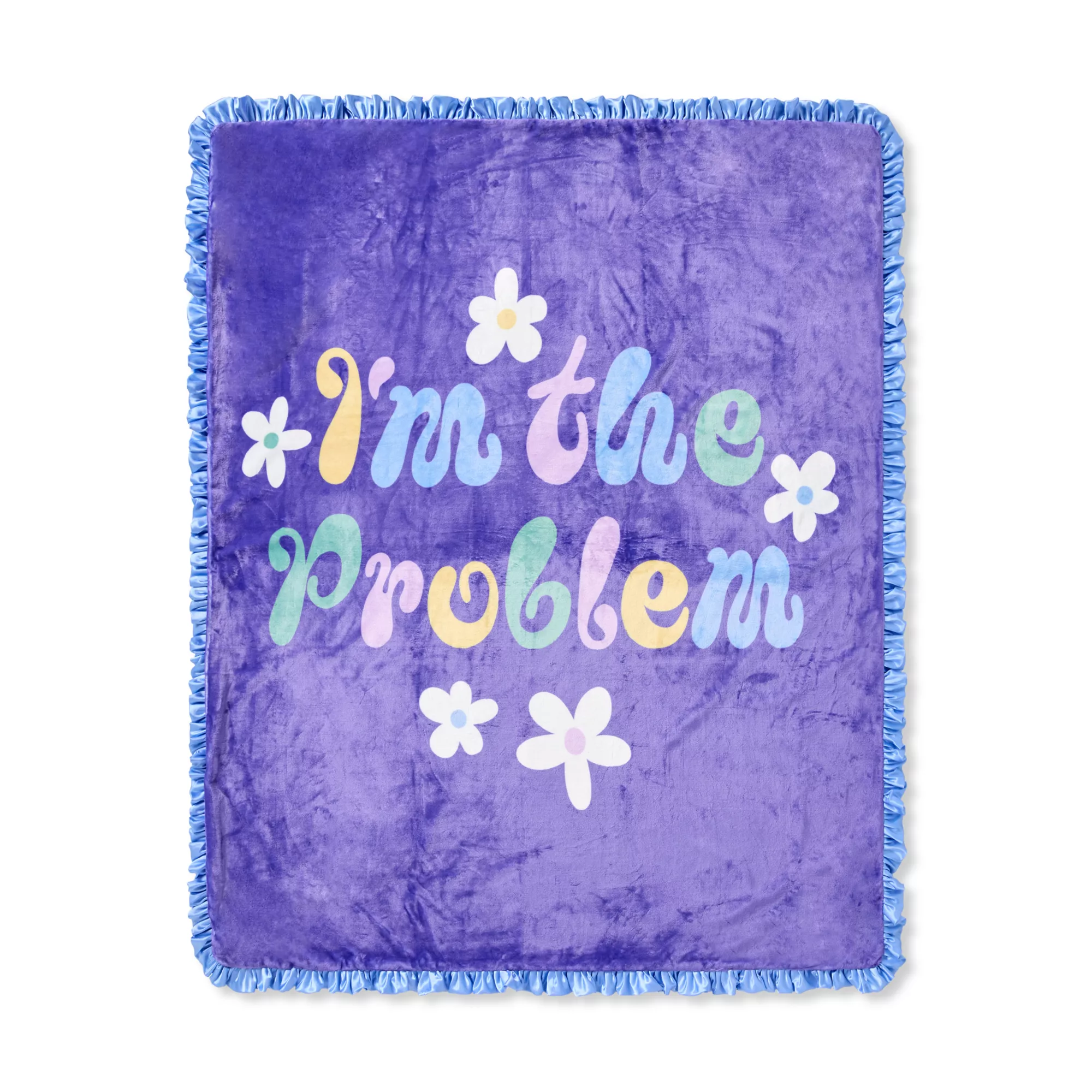 I'm the Problem Double-Sided Fleece Blanket at Spencer's