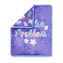 I'm the Problem Double-Sided Fleece Blanket at Spencer's
