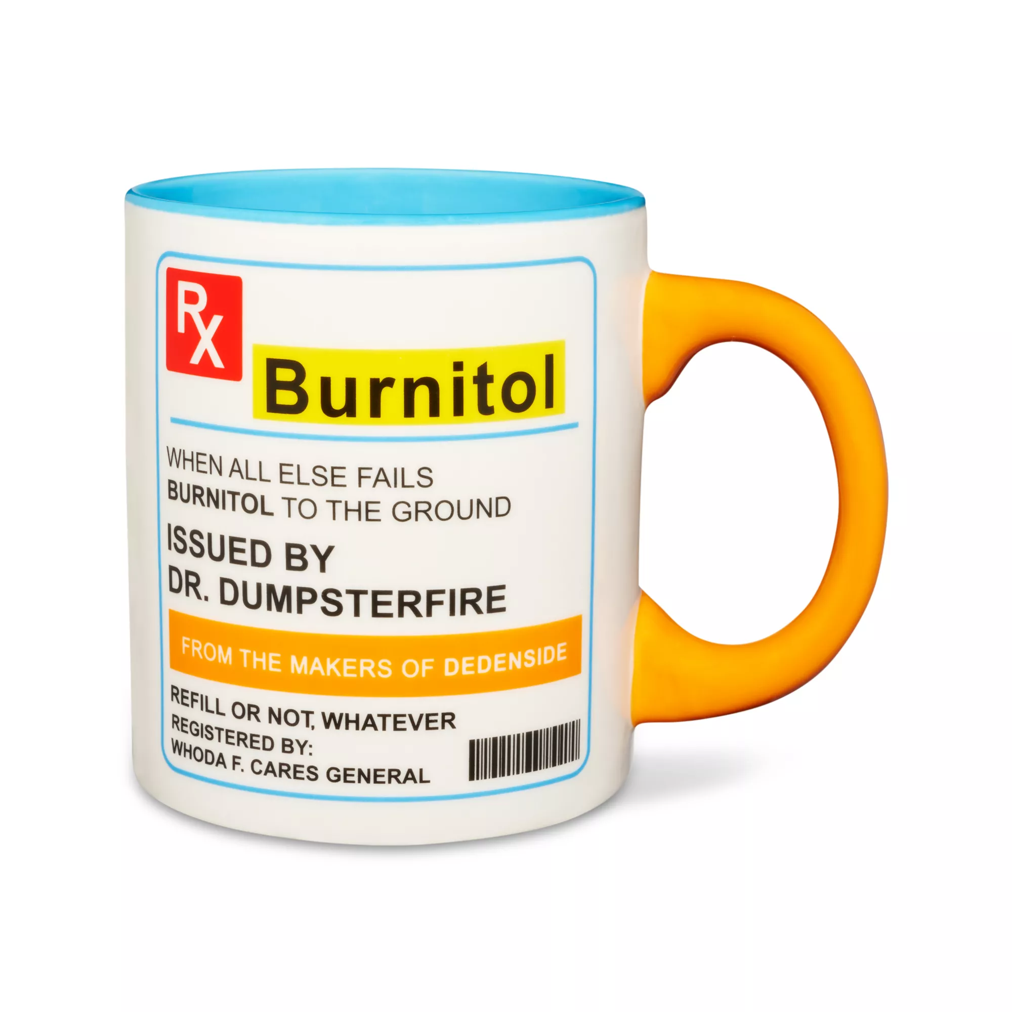 Burnitol Prescription Coffee Mug - 20 oz. at Spencer's