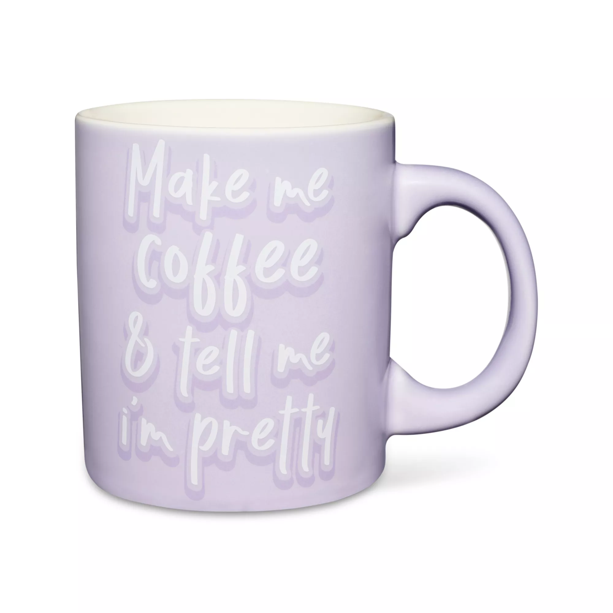 Make Me Coffee & Tell Me I'm Pretty Coffee Mug - 20 oz. at Spencer's
