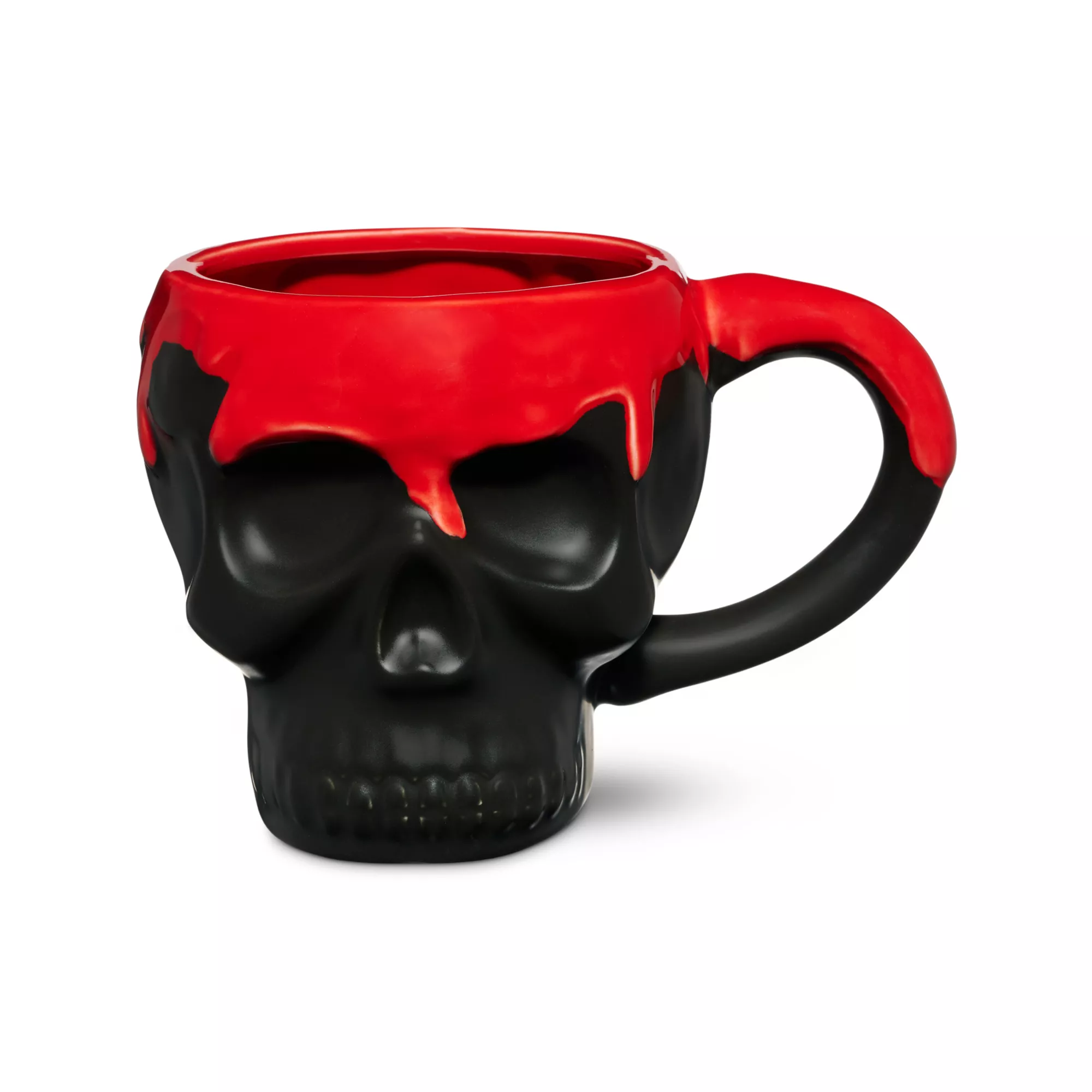 Black Skull Bloody Molded Coffee Mug - 14 oz. at Spencer's