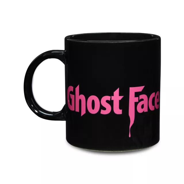 Ghost Face Rhinestone Mask Coffee Mug - 20 oz.