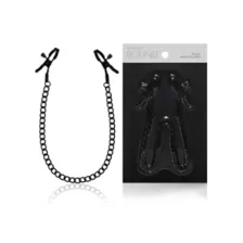Pleasure Bound Black Nipple Clamps at Spencer's