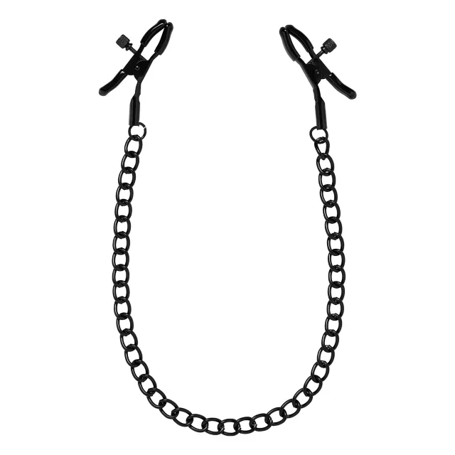 Pleasure Bound Black Nipple Clamps at Spencer's