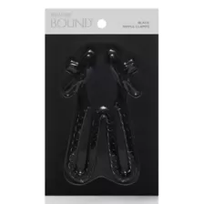 Pleasure Bound Black Nipple Clamps at Spencer's