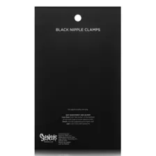 Pleasure Bound Black Nipple Clamps at Spencer's