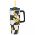 Melting Smiley Rhinestone Travel Tumbler with Straw - 40 oz. at Spencer's