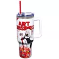 Art Crispies Travel Tumbler with Straw 40 oz. - Terrifier at Spencer's