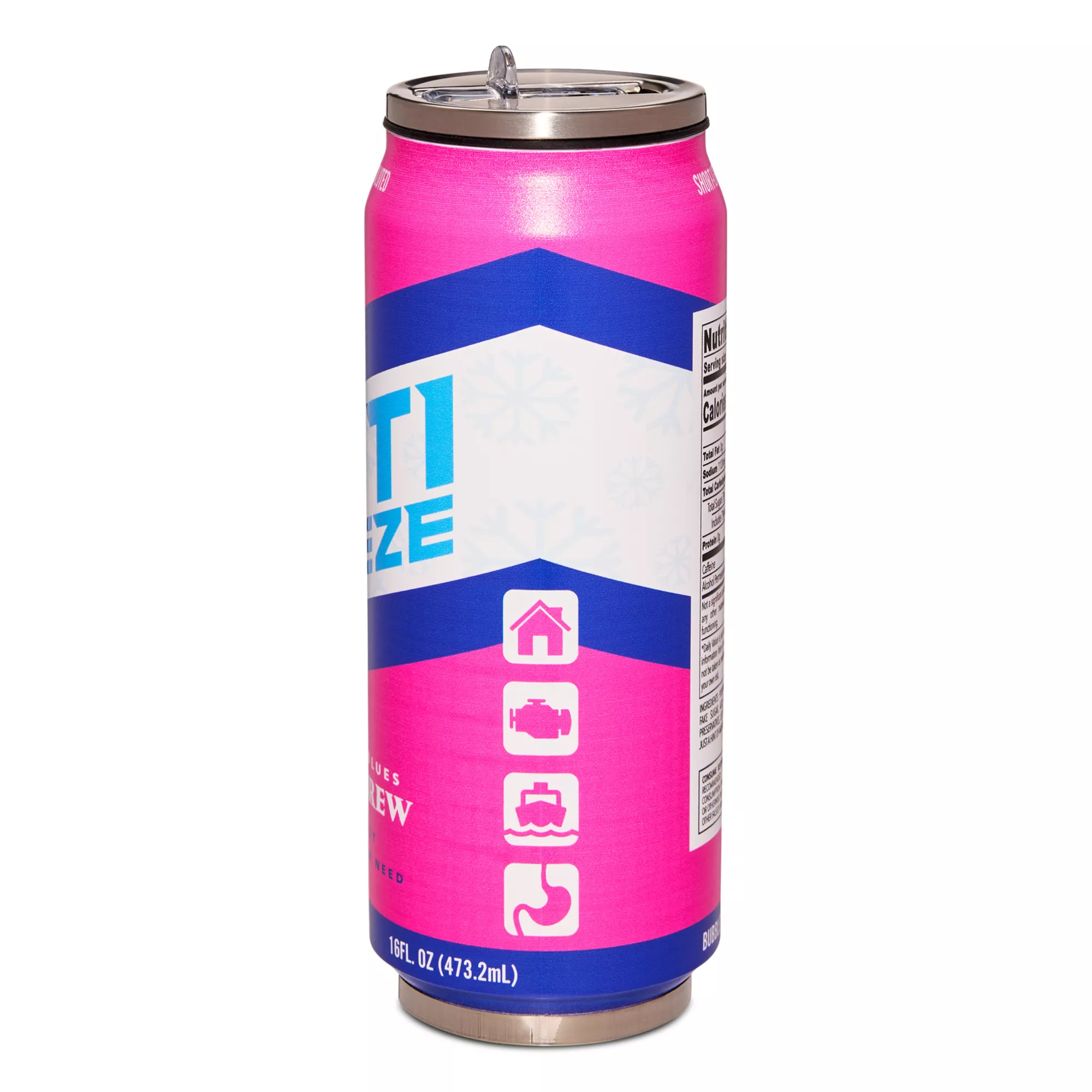 Antifreeze Can Water Bottle - 17 oz. at Spencer's