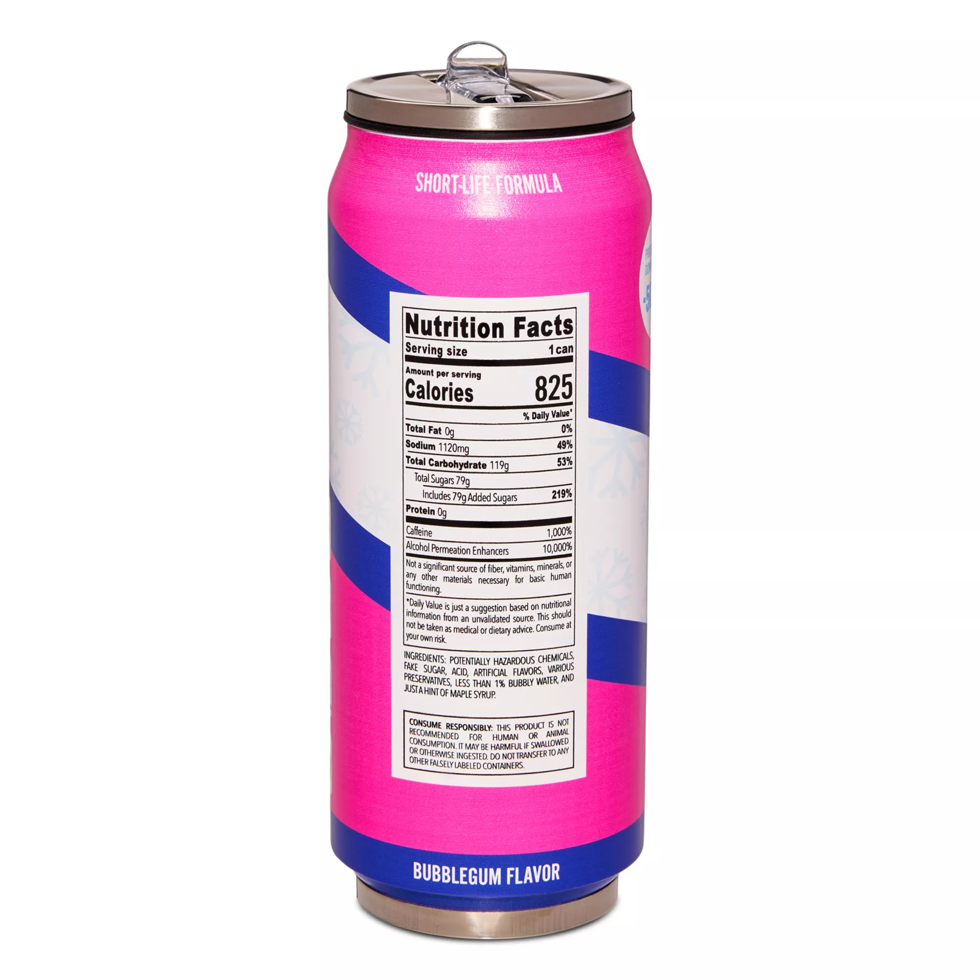 Antifreeze Can Water Bottle - 17 oz. at Spencer's