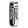 Black and White Ribcage Can Water Bottle - 17 oz. at Spencer's