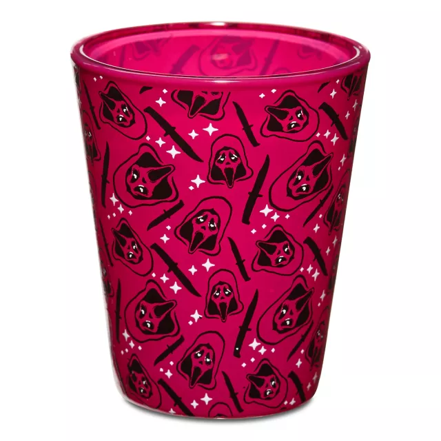 Pink Ghost Face Shot Glass - 2 oz.