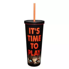 It's Playtime Chucky Cup with Straw - 24 oz. at Spencer's